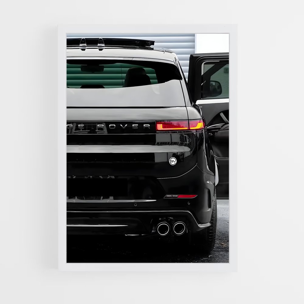 Poster Range rover – affiche Land Rover (vue 3)